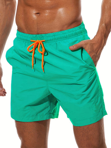 Schnelltrocknende Herren Badehose – Mit Netzfutter & Taschen