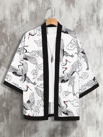Kimono Shirt Herren – Paisley & Japan-Print für Resort & Urlaub