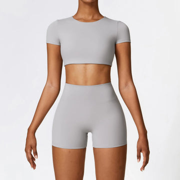 2-teiliges Damen Yoga-Set – schnelltrocknend, eng & bequem