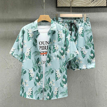 Sommerliches Hawaii-Hemden-Set für Herren