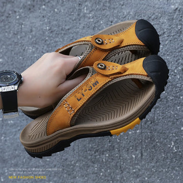 Sandalen aus echtem Rindsleder