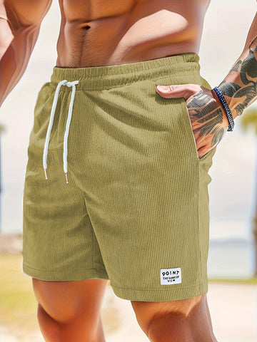 Herren Shorts – Regular Fit mit Kordel & Taschen, Für Strand & Alltag