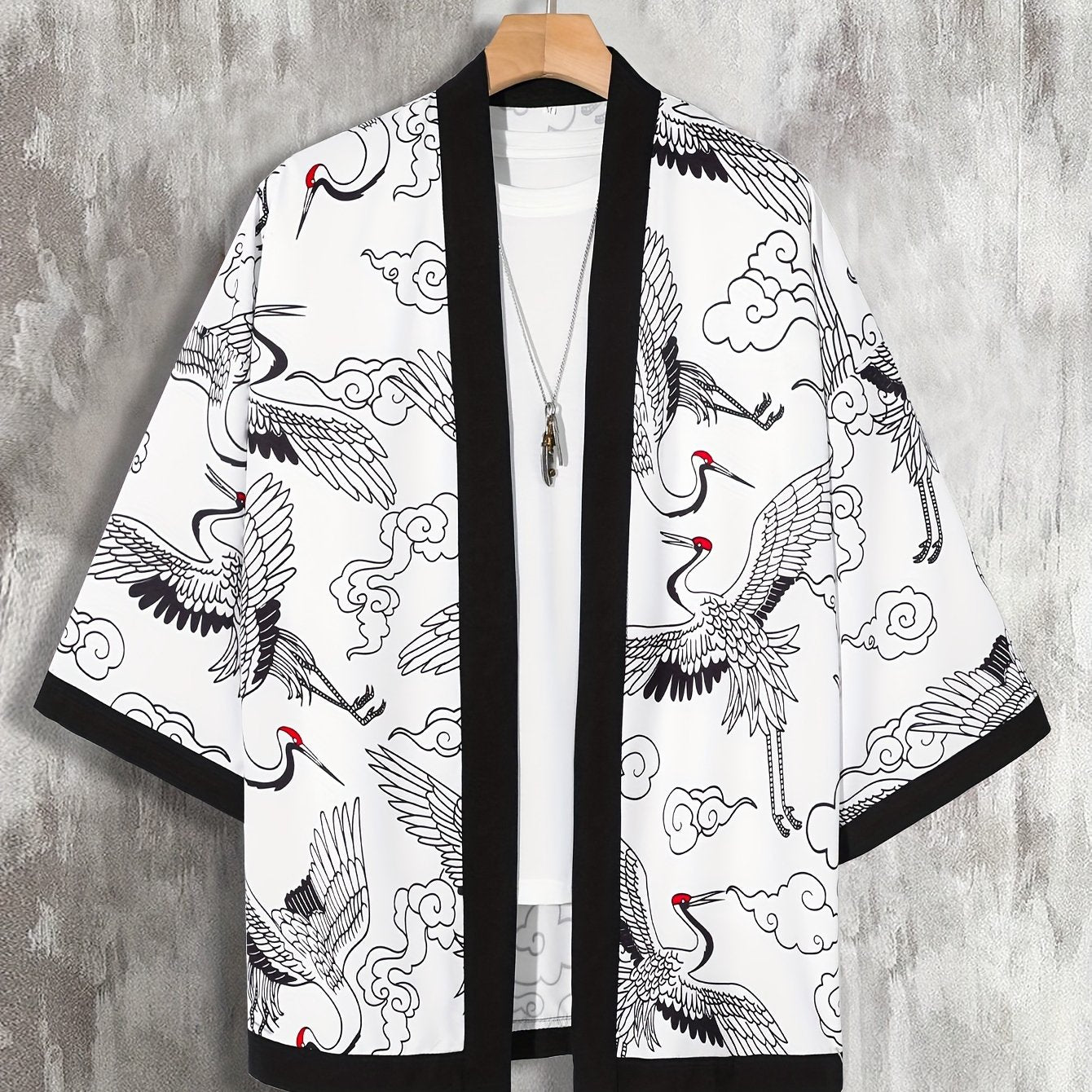 Kimono Shirt Herren – Paisley & Japan-Print für Resort & Urlaub