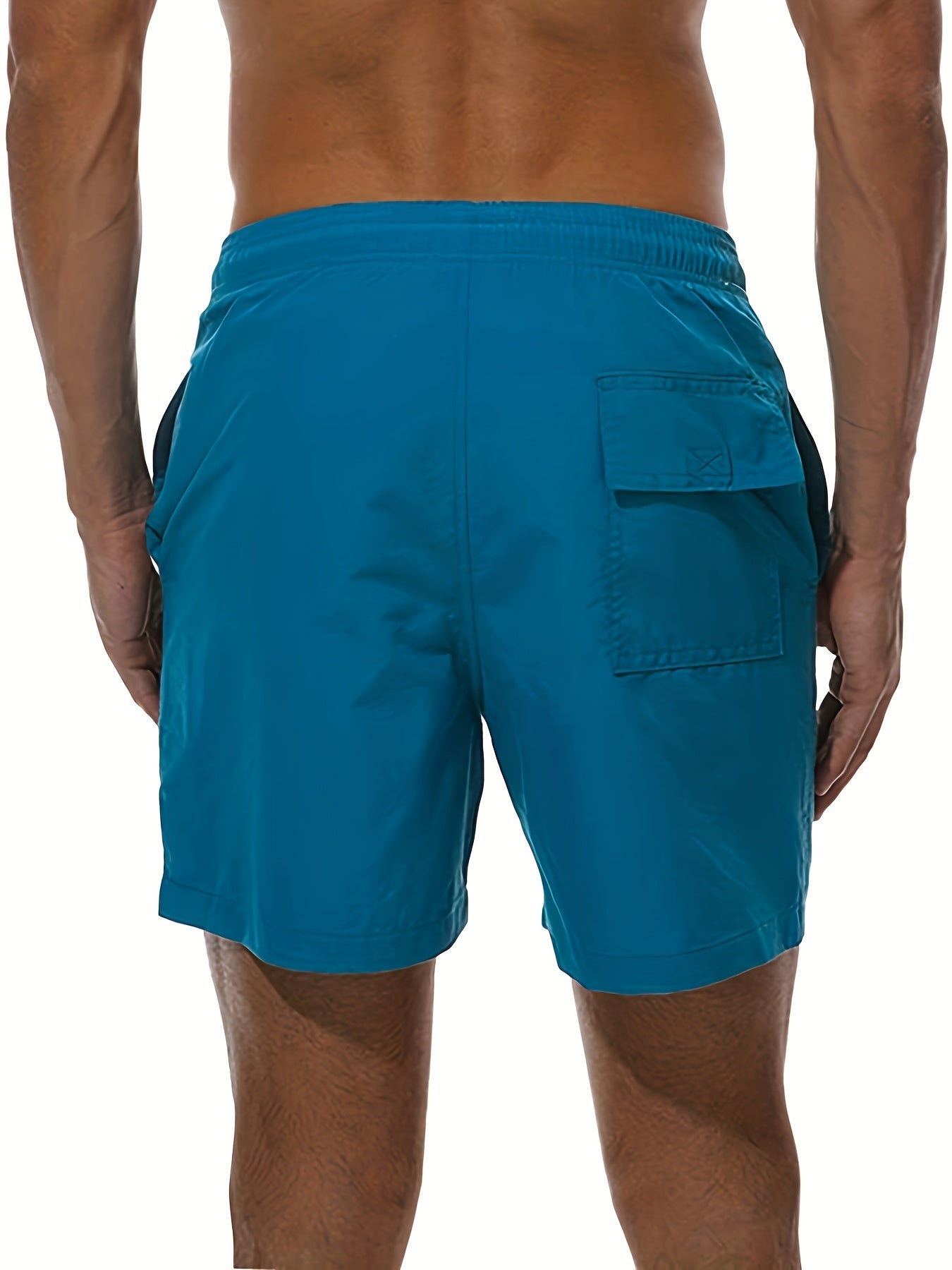 Schnelltrocknende Herren Badehose – Mit Netzfutter & Taschen