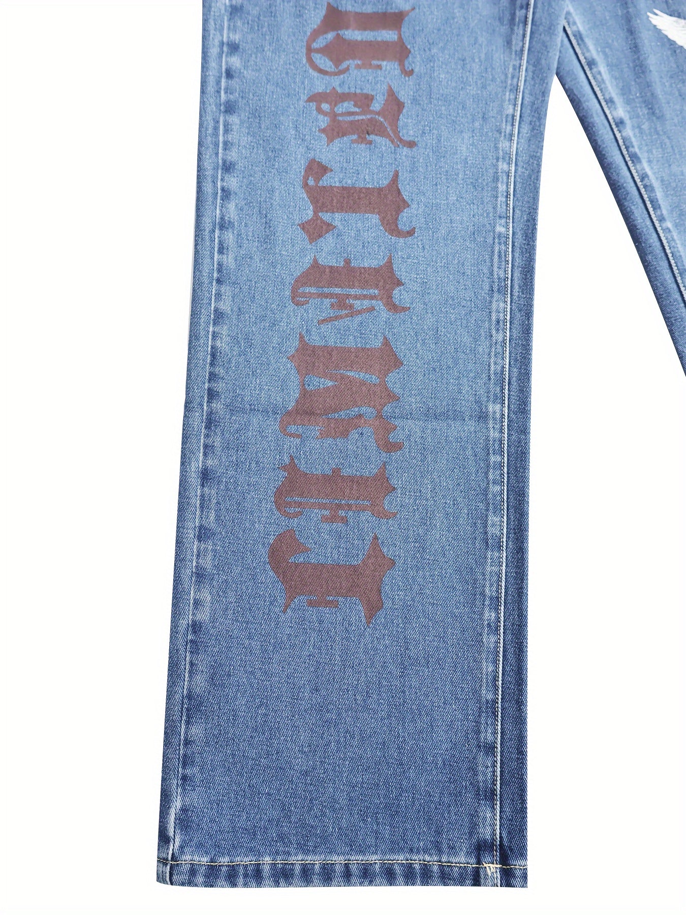 Baggy Herrenjeans – Dove Print & Street Style mit Stretch