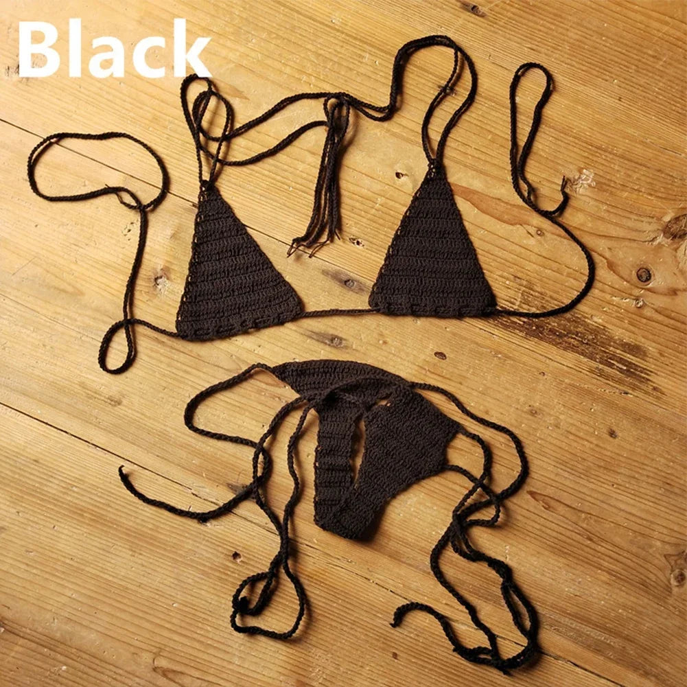 Sexy Häkel-Bikini-Set (Handgefertigt)
