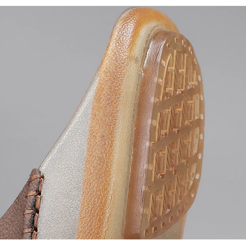 Große Herren-Ledersandalen für den Sommer