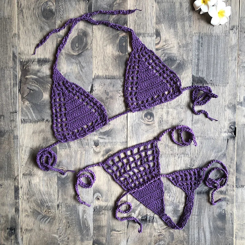 Micro-G-String-Häkel-Bikini