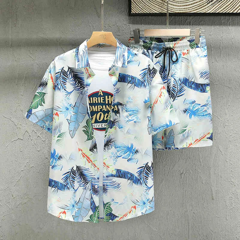 Sommerliches Hawaii-Hemden-Set für Herren