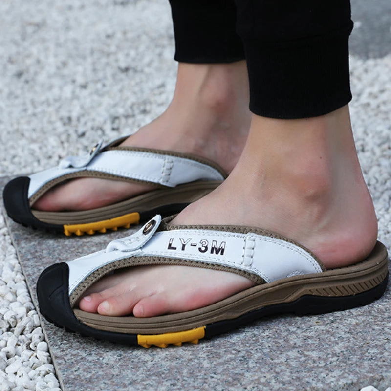 Sandalen aus echtem Rindsleder
