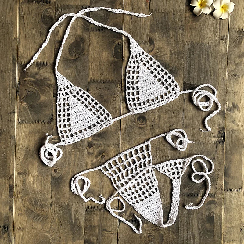 Micro-G-String-Häkel-Bikini