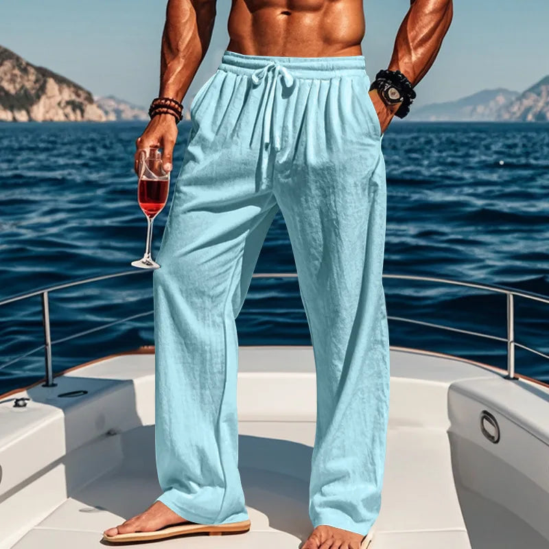 Leichte Herren Hip-Hop Sporthose – atmungsaktiv & lässig