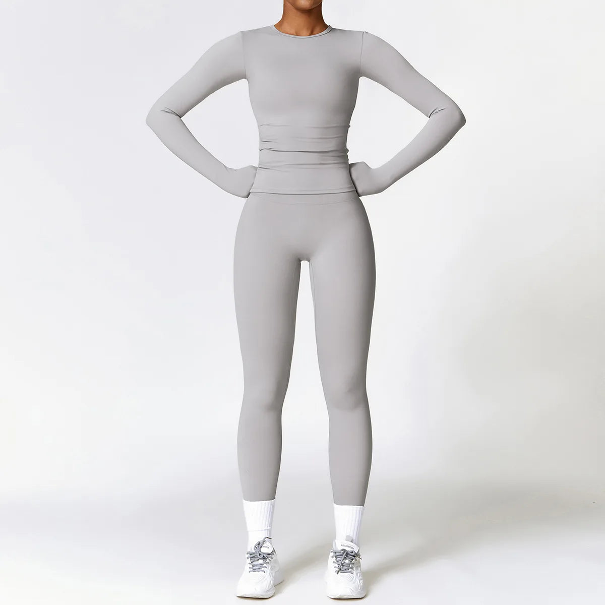 2-teiliges Damen Yoga-Set – schnelltrocknend, eng & bequem
