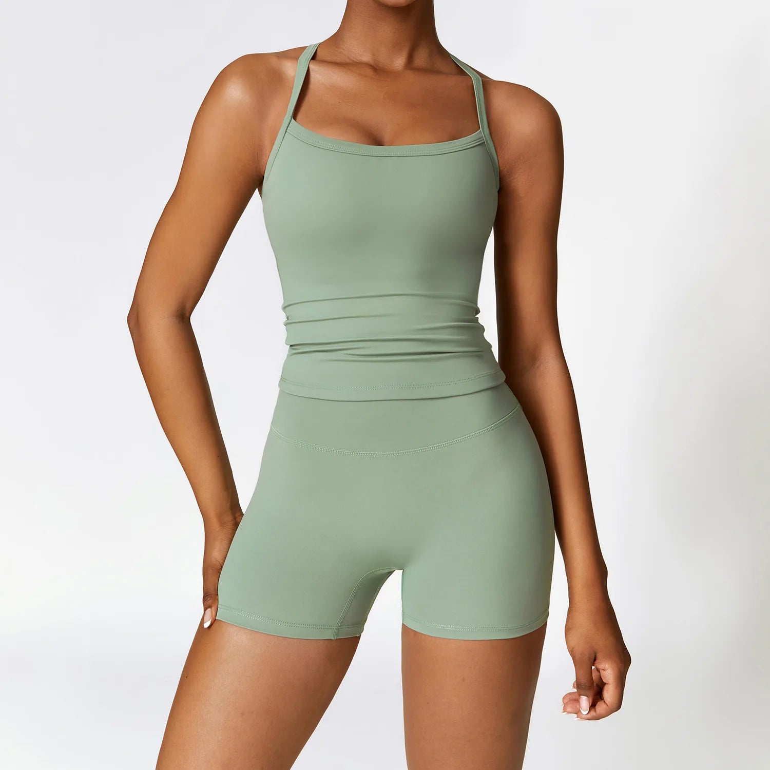 2-teiliges Damen Yoga-Set – schnelltrocknend, eng & bequem