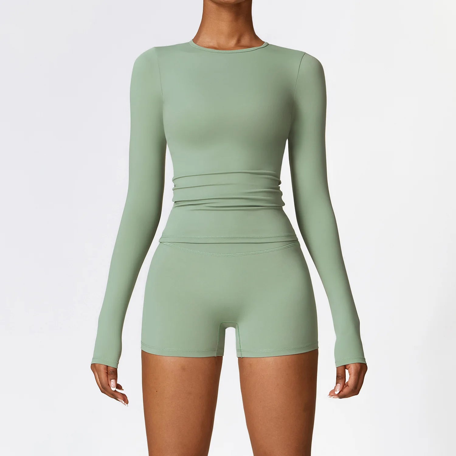 2-teiliges Damen Yoga-Set – schnelltrocknend, eng & bequem
