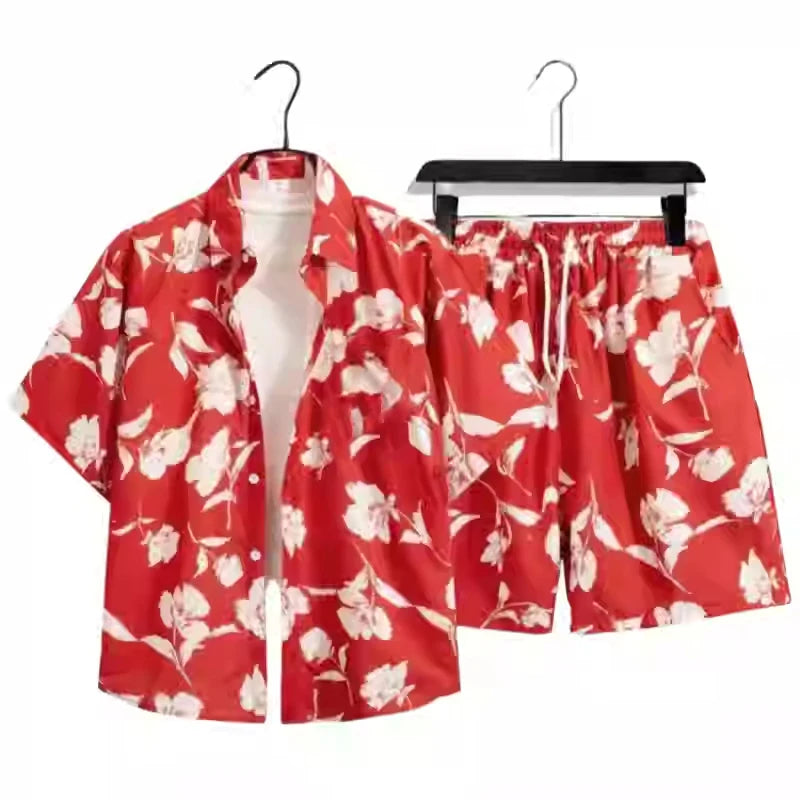 Sommerliches Hawaii-Hemden-Set für Herren