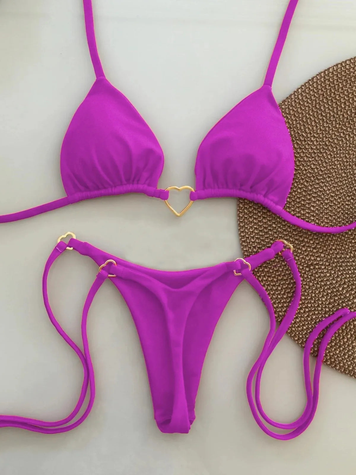 Herz-Bikini-Set – 2-teilig