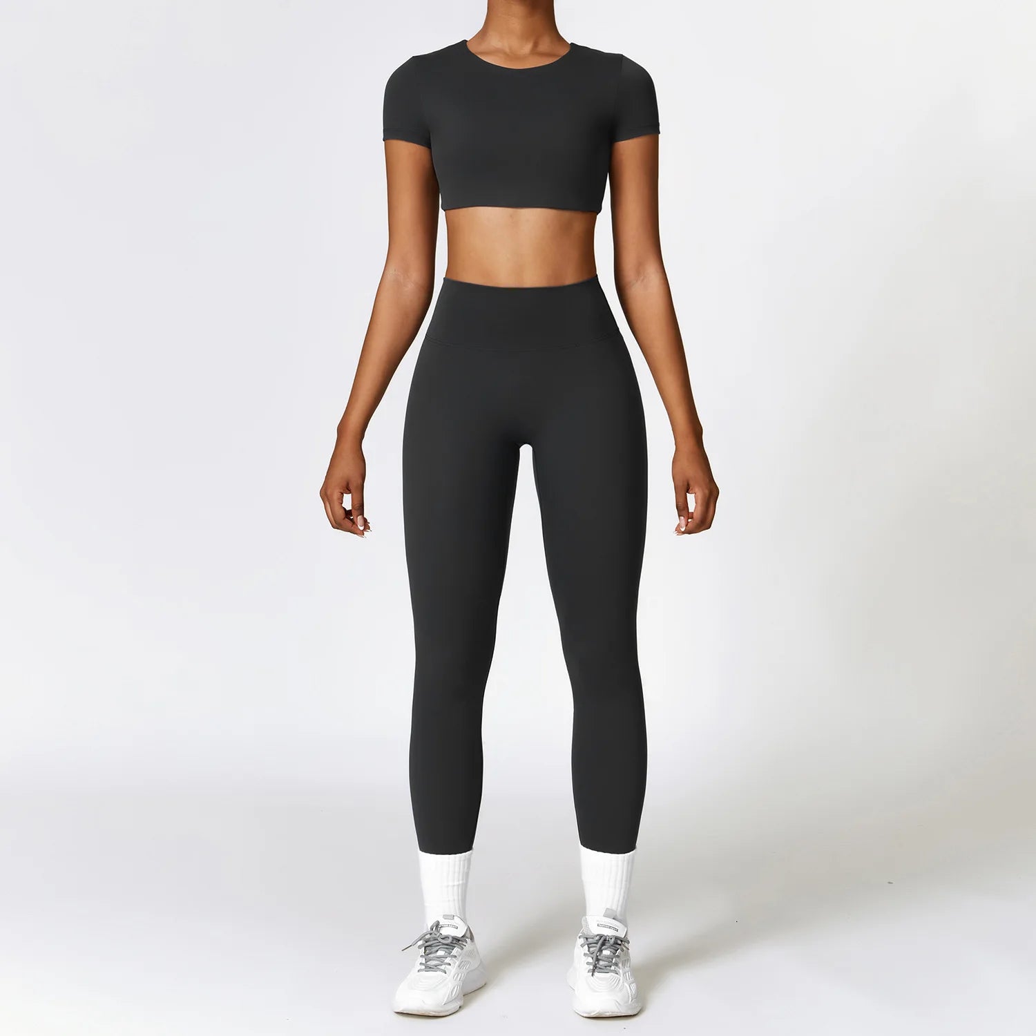 2-teiliges Damen Yoga-Set – schnelltrocknend, eng & bequem