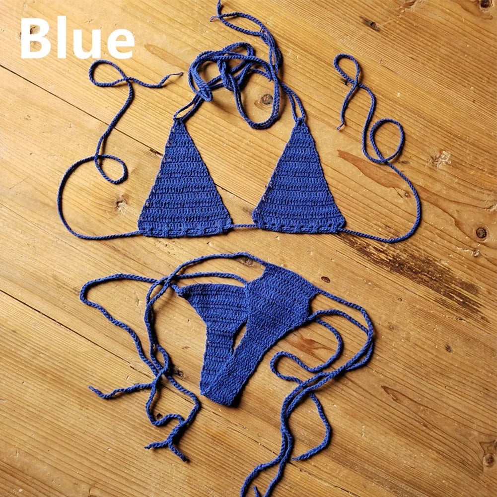 Sexy Häkel-Bikini-Set (Handgefertigt)