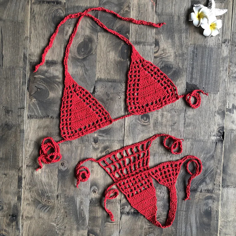 Micro-G-String-Häkel-Bikini