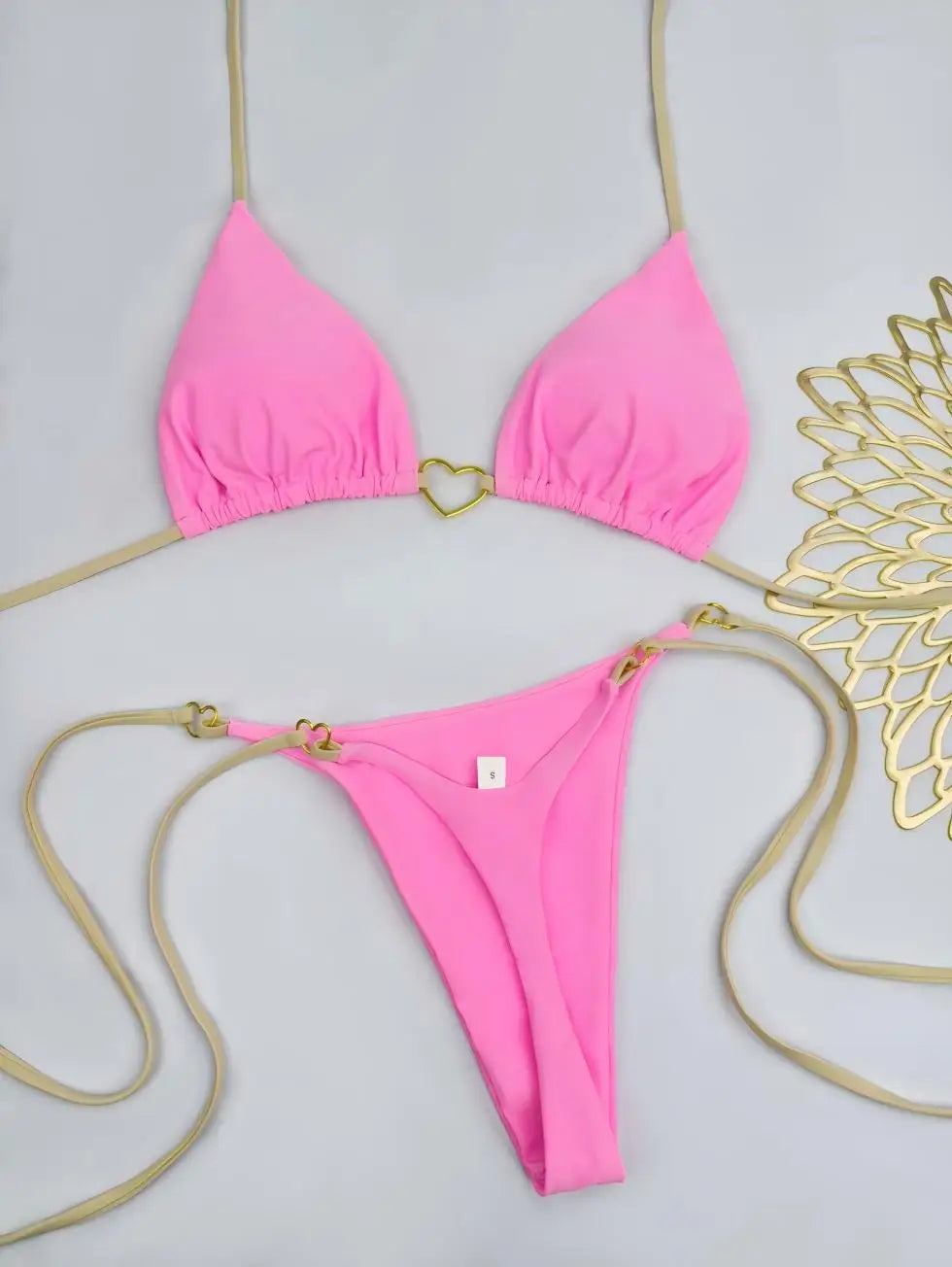 Herz-Bikini-Set – 2-teilig