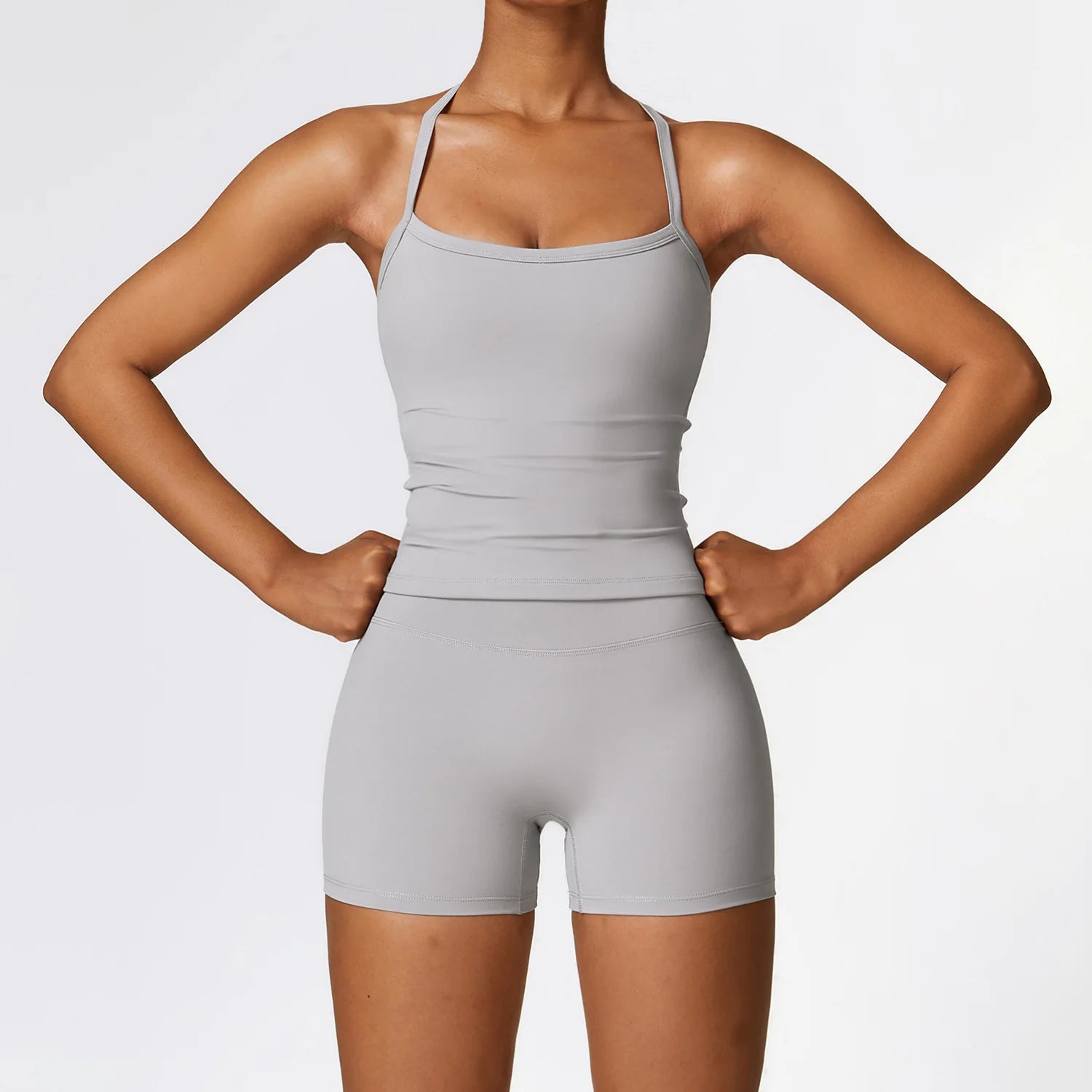 2-teiliges Damen Yoga-Set – schnelltrocknend, eng & bequem
