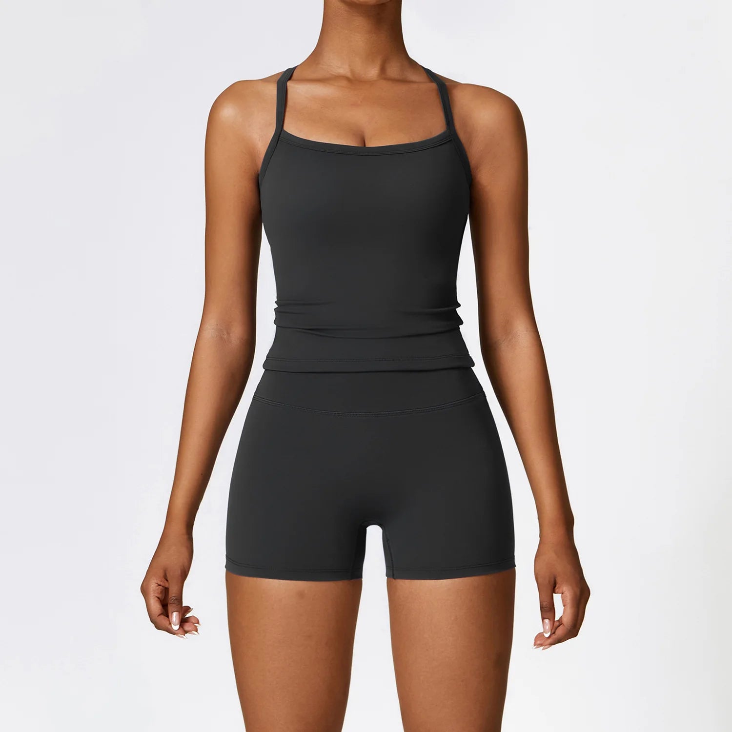 2-teiliges Damen Yoga-Set – schnelltrocknend, eng & bequem