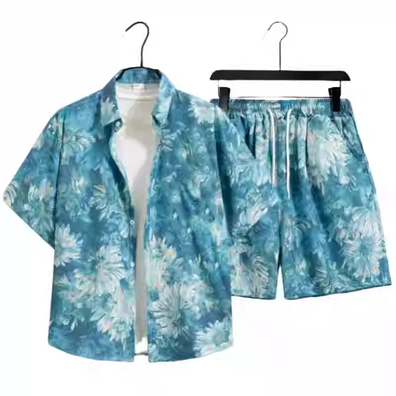 Sommerliches Hawaii-Hemden-Set für Herren