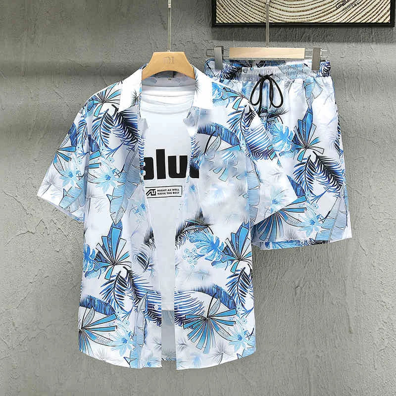 Sommerliches Hawaii-Hemden-Set für Herren