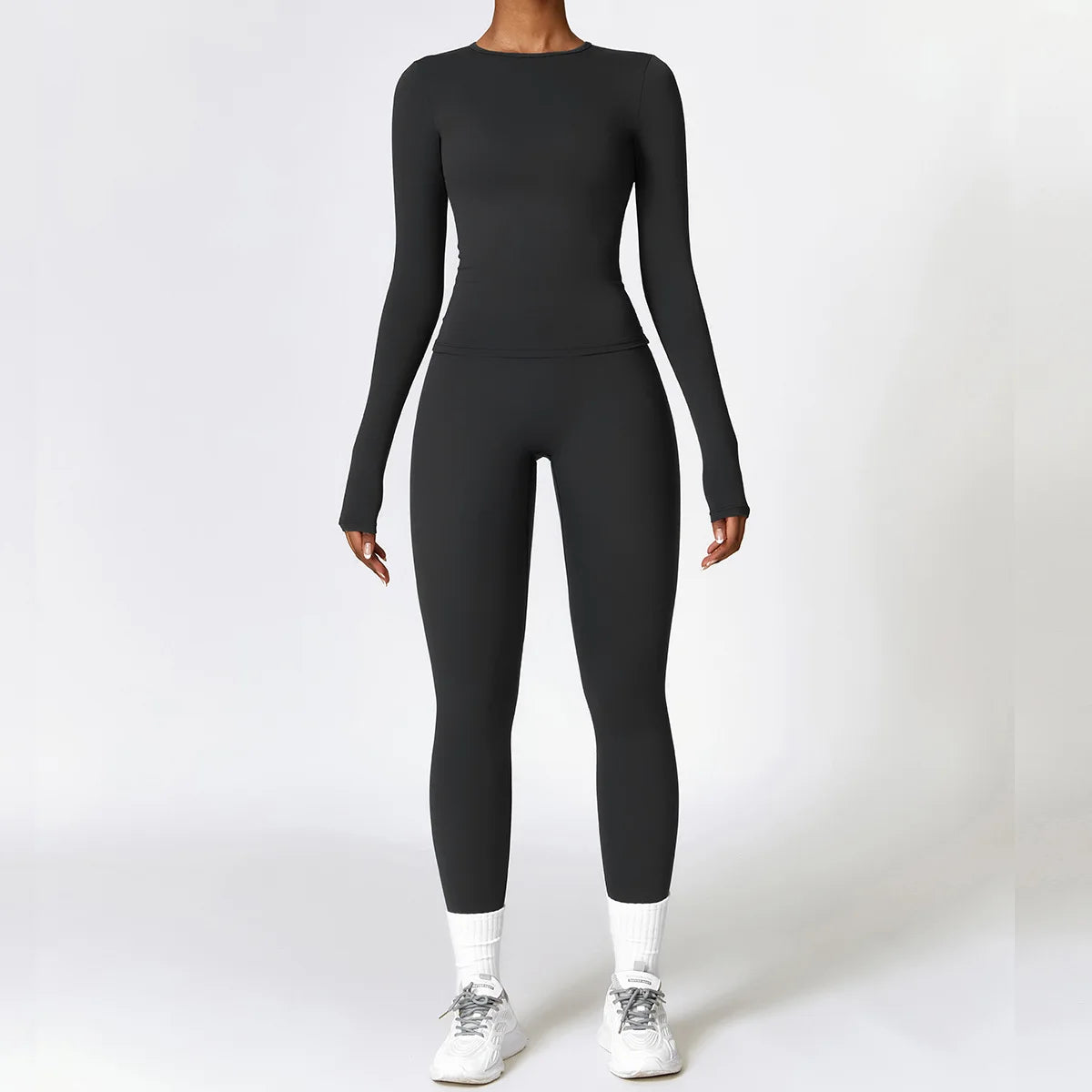 2-teiliges Damen Yoga-Set – schnelltrocknend, eng & bequem