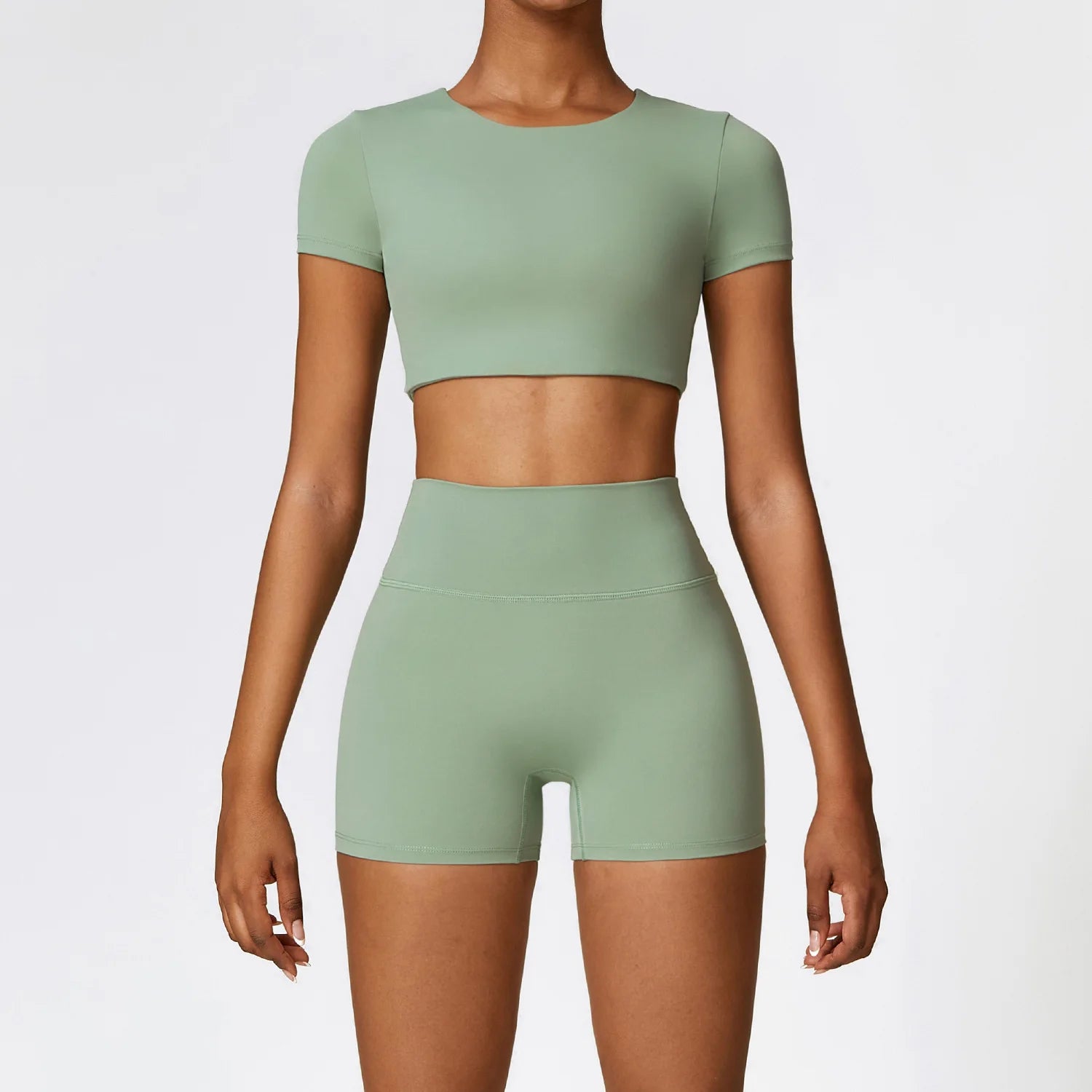 2-teiliges Damen Yoga-Set – schnelltrocknend, eng & bequem