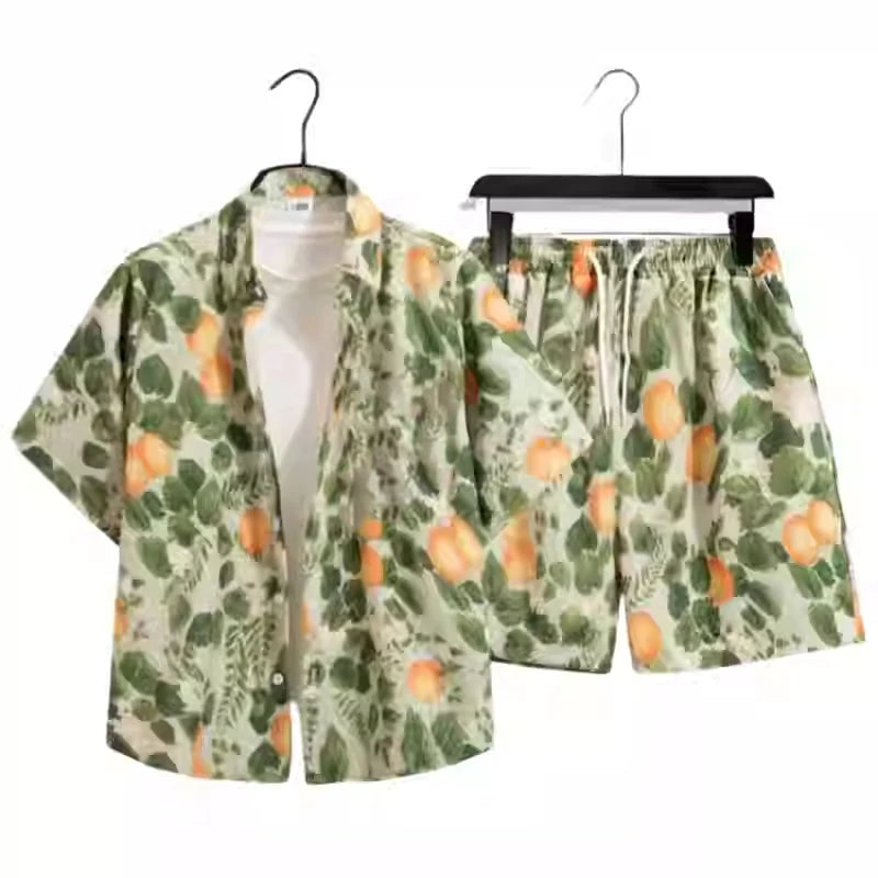 Sommerliches Hawaii-Hemden-Set für Herren