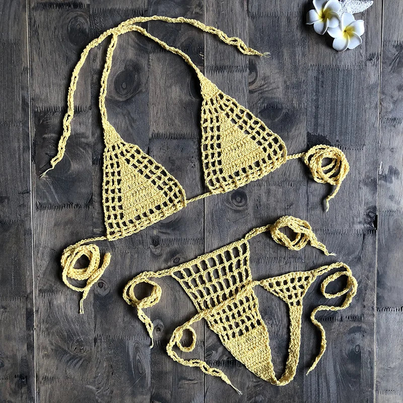 Micro-G-String-Häkel-Bikini