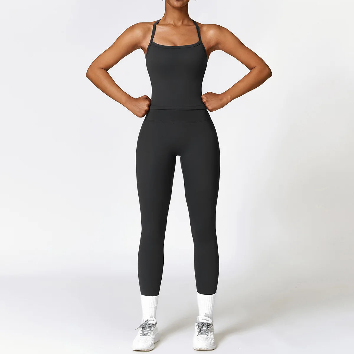 2-teiliges Damen Yoga-Set – schnelltrocknend, eng & bequem