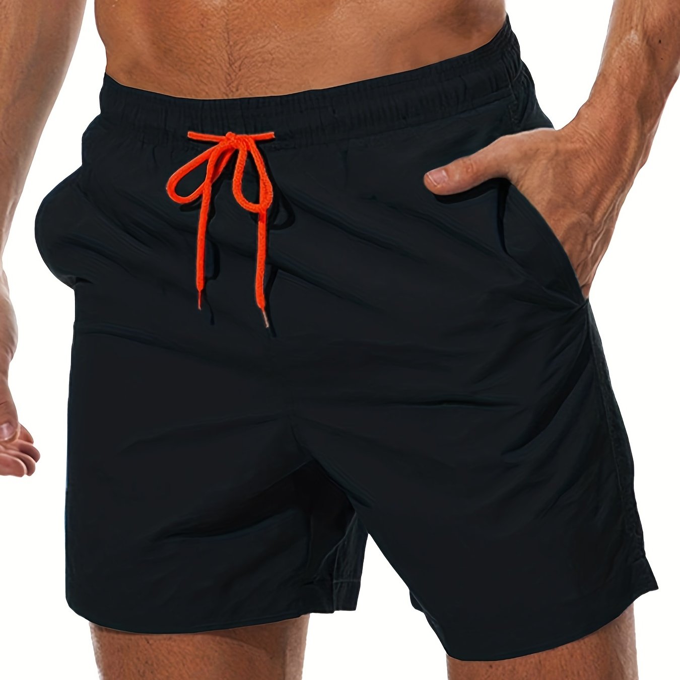 Schnelltrocknende Herren Badehose – Mit Netzfutter & Taschen