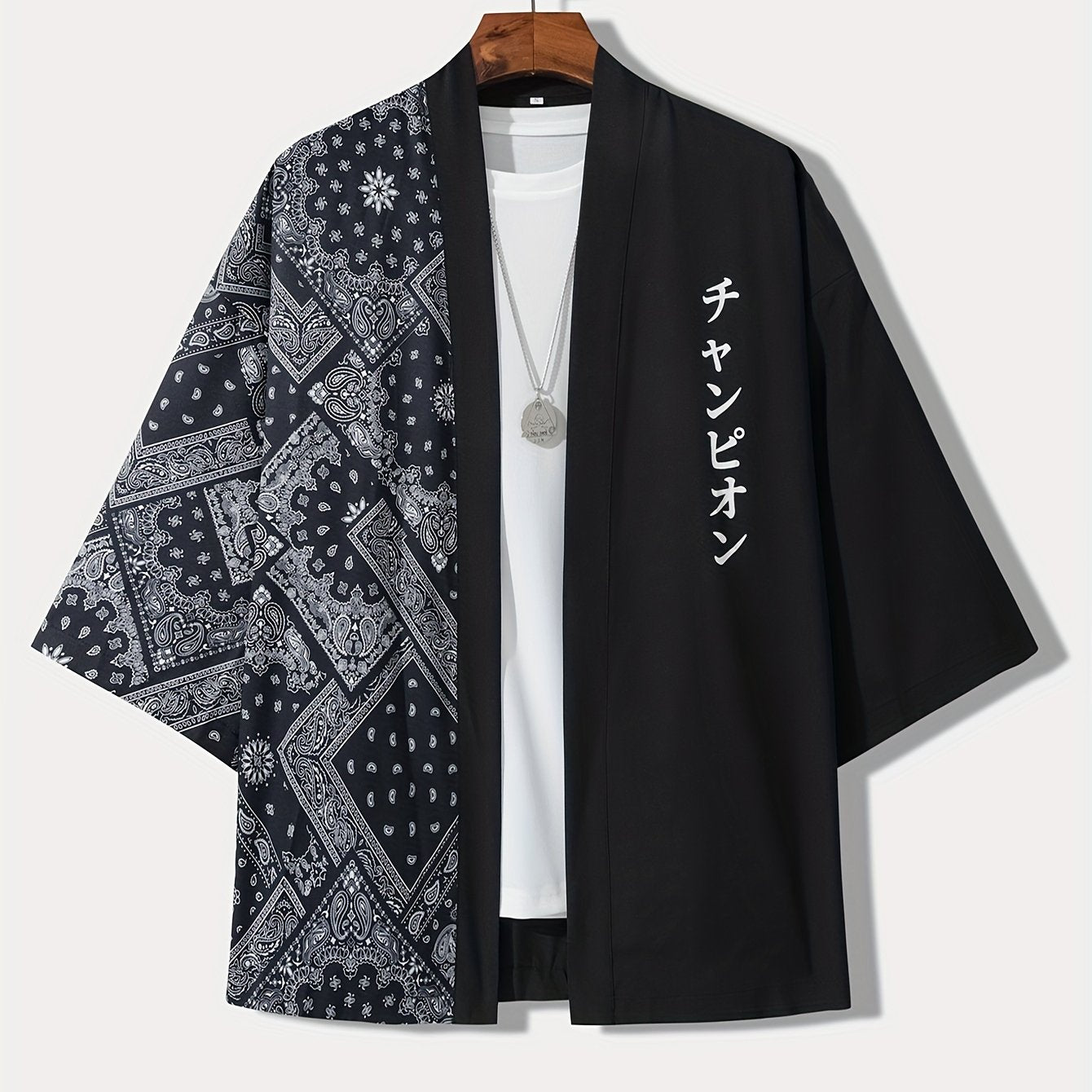 Kimono Shirt Herren – Paisley & Japan-Print für Resort & Urlaub